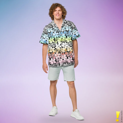Queer Pride Aloha Hawaiian Shirt